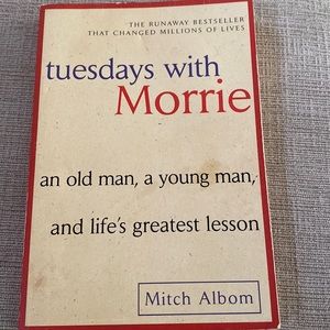 Book Tuesday with Morrie by Mitch Albom paperback